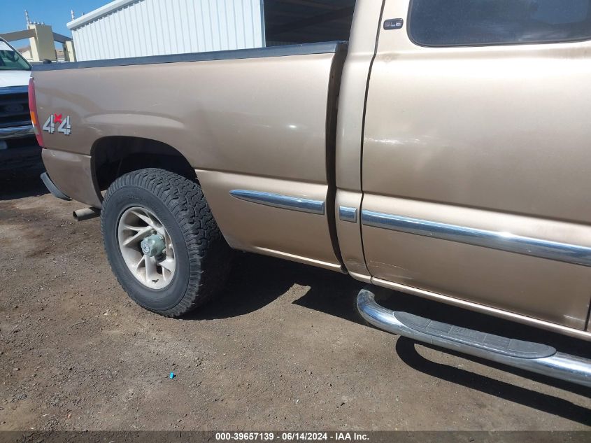 2000 GMC Sierra 1500 Sle VIN: 1GTEK19T1YE239204 Lot: 39657139