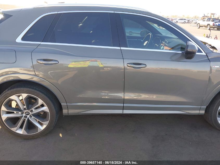 2019 Audi Q3 2.0T S Line Premium VIN: WA1EECF31K1068227 Lot: 39657145