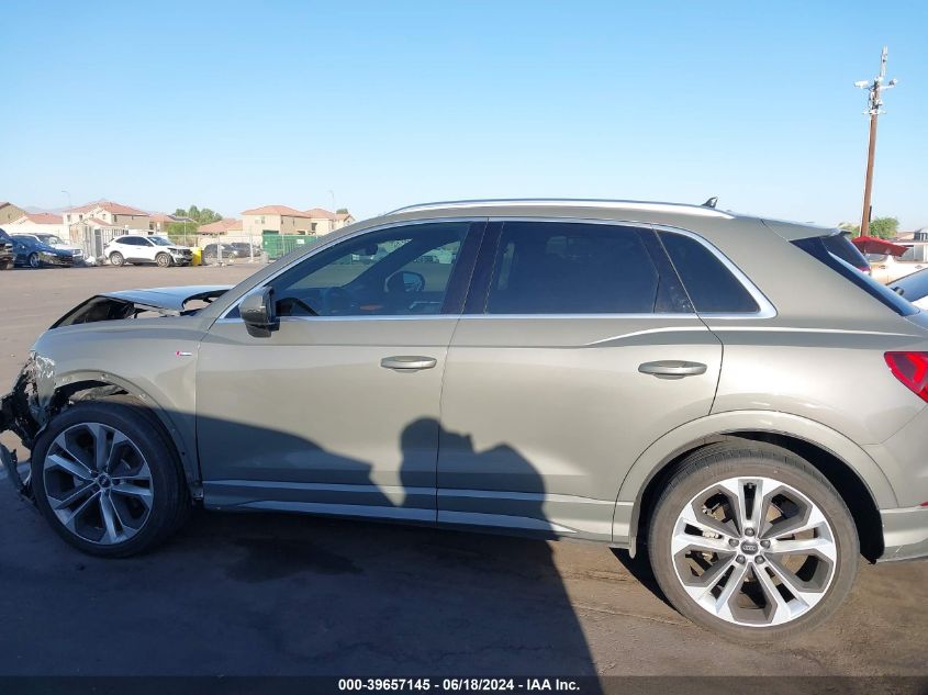 2019 Audi Q3 2.0T S Line Premium VIN: WA1EECF31K1068227 Lot: 39657145