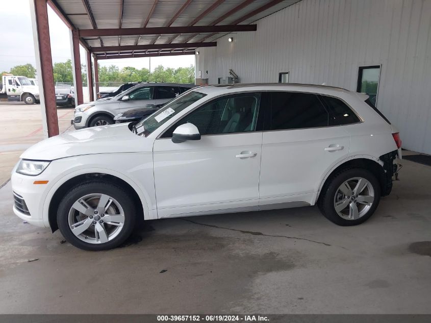 2018 Audi Q5 2.0T Premium/2.0T Tech Premium VIN: WA1BNAFY6J2002963 Lot: 39657152