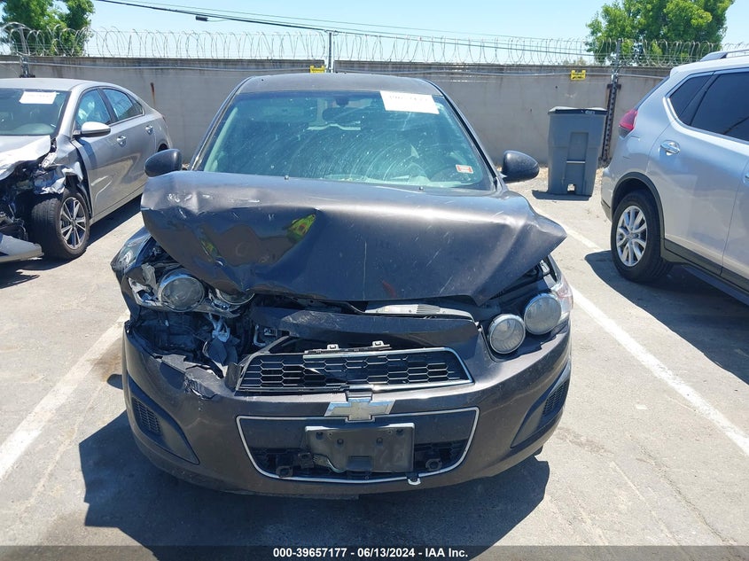 2014 Chevrolet Sonic Lt Auto VIN: 1G1JC6SG2E4122179 Lot: 39657177