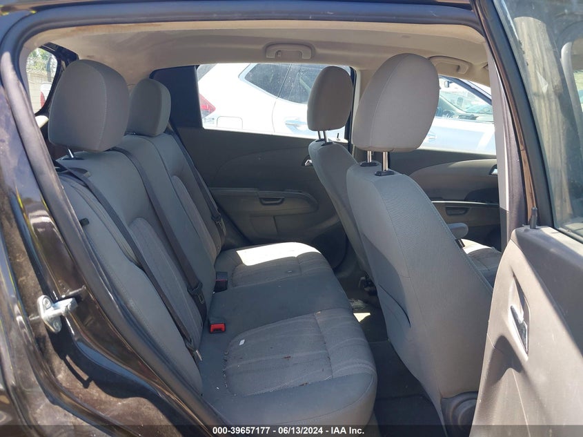 2014 Chevrolet Sonic Lt Auto VIN: 1G1JC6SG2E4122179 Lot: 39657177