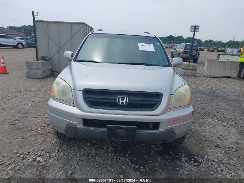 2004 Honda Pilot Ex VIN: 2HKYF18484H607688 Lot: 39657191