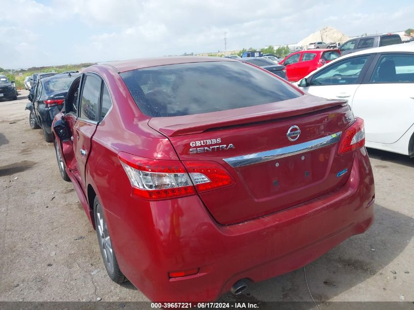 2014 Nissan Sentra Sr VIN: 3N1AB7AP8EL617629 Lot: 39657221