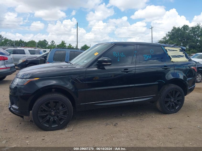 2022 Land Rover Range Rover Sport Hse Silver Edition Mhev VIN: SALWR2SU3NA242996 Lot: 39657270