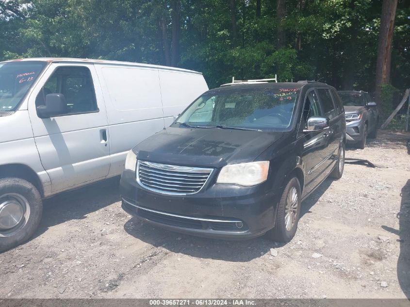 2013 Chrysler Town & Country Limited VIN: 2C4RC1GG8DR542417 Lot: 39657271