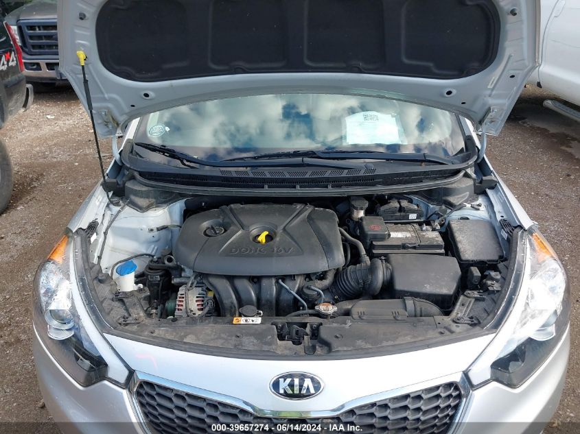 2014 Kia Forte Lx VIN: KNAFK4A68E5219312 Lot: 39657274