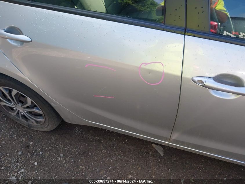 2014 Kia Forte Lx VIN: KNAFK4A68E5219312 Lot: 39657274