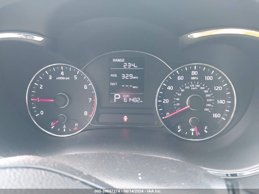 2014 Kia Forte Lx VIN: KNAFK4A68E5219312 Lot: 39657274