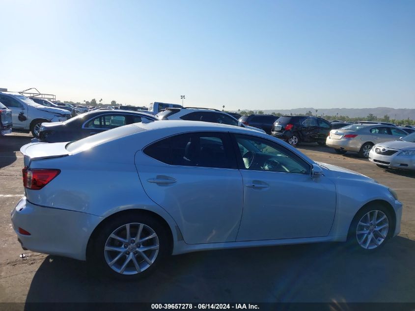 2011 Lexus Is 250 VIN: JTHBF5C27B5148216 Lot: 39657278