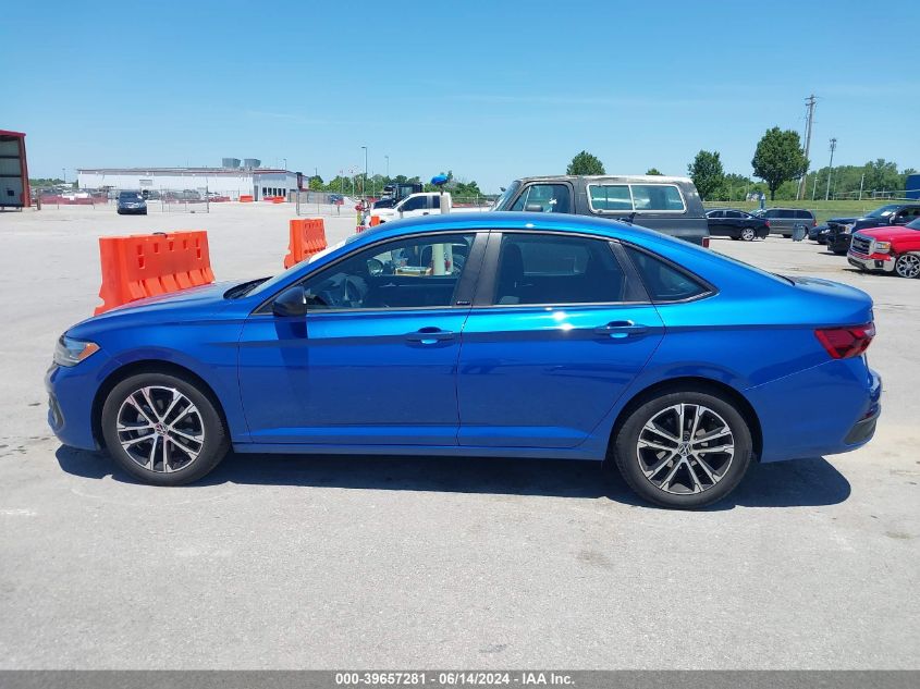 2023 Volkswagen Jetta 1.5T Sport VIN: 3VWBM7BU0PM017472 Lot: 39657281