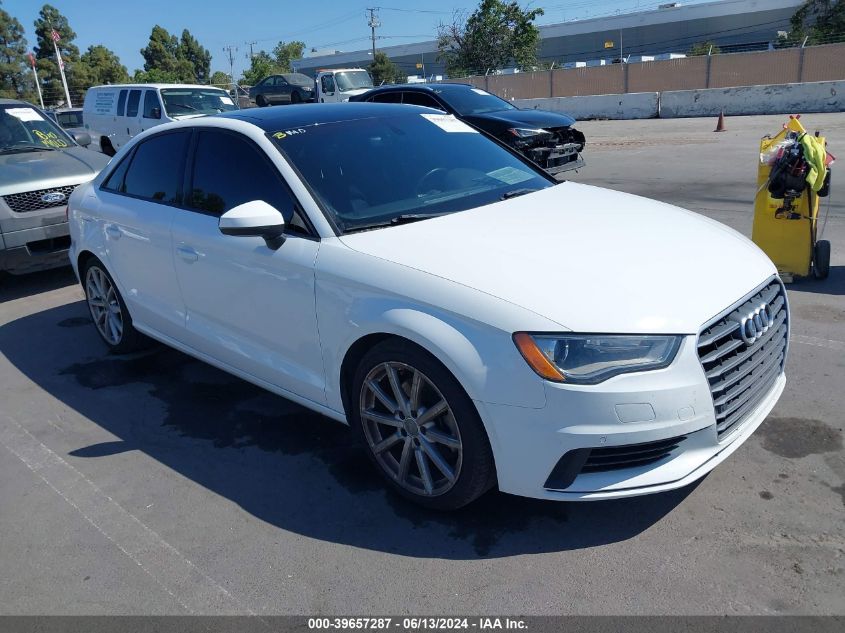 2016 Audi A3 Premium VIN: WAUA7GFF5G1027572 Lot: 39657287