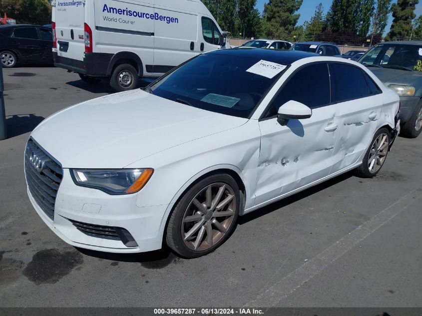 2016 Audi A3 Premium VIN: WAUA7GFF5G1027572 Lot: 39657287