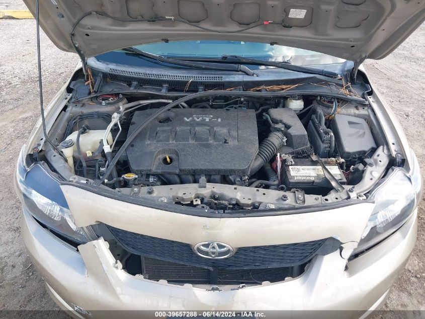 2009 Toyota Corolla Le VIN: 1NXBU40E99Z028333 Lot: 39657288