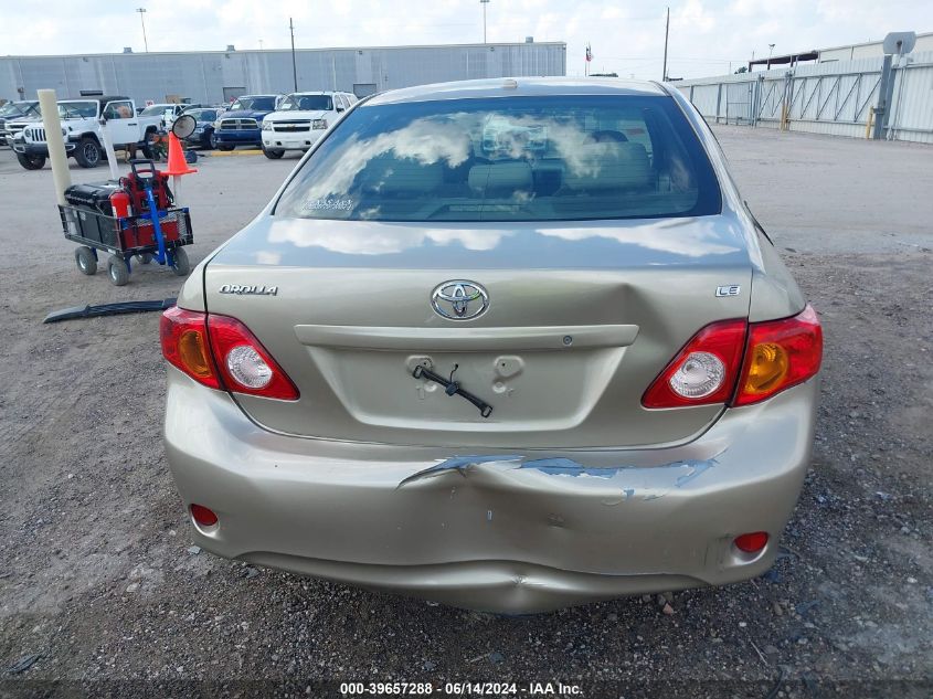 2009 Toyota Corolla Le VIN: 1NXBU40E99Z028333 Lot: 39657288