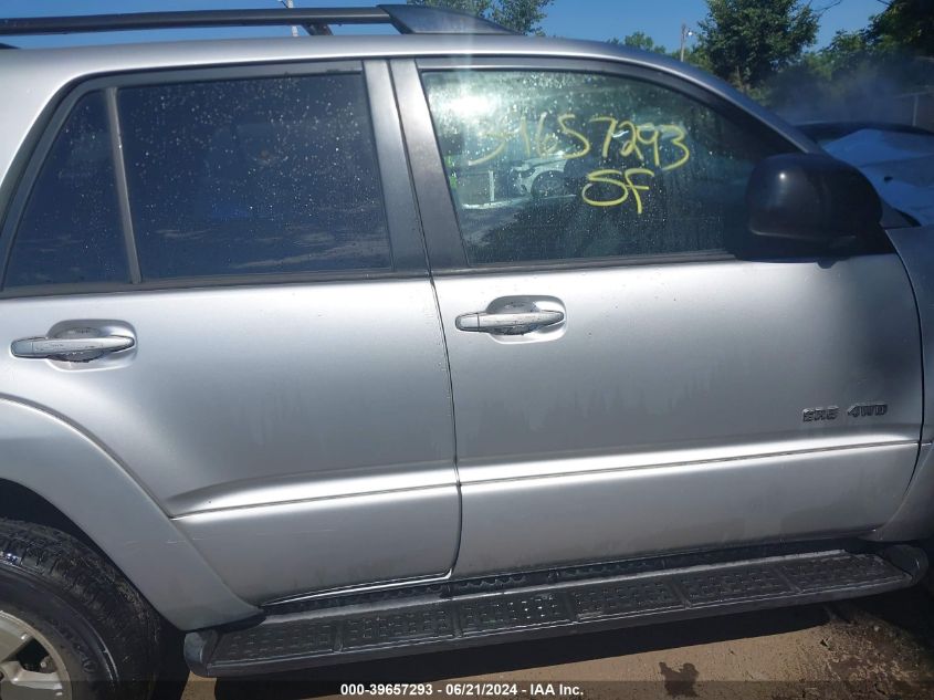 2005 Toyota 4Runner Sr5 V6 VIN: JTEBU14R858040570 Lot: 39657293