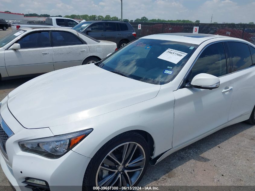 2014 Infiniti Q50 Sport VIN: JN1BV7AP9EM683902 Lot: 39657300