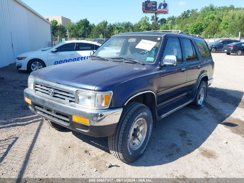 1993 Toyota 4Runner Vn39 Sr5 VIN: JT3VN39W8P0098242 Lot: 39657317