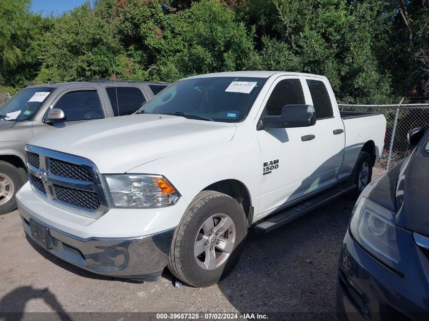 2019 Ram 1500 Classic Tradesman Quad Cab 4X2 6'4 Box VIN: 1C6RR6FG7KS643643 Lot: 39657325