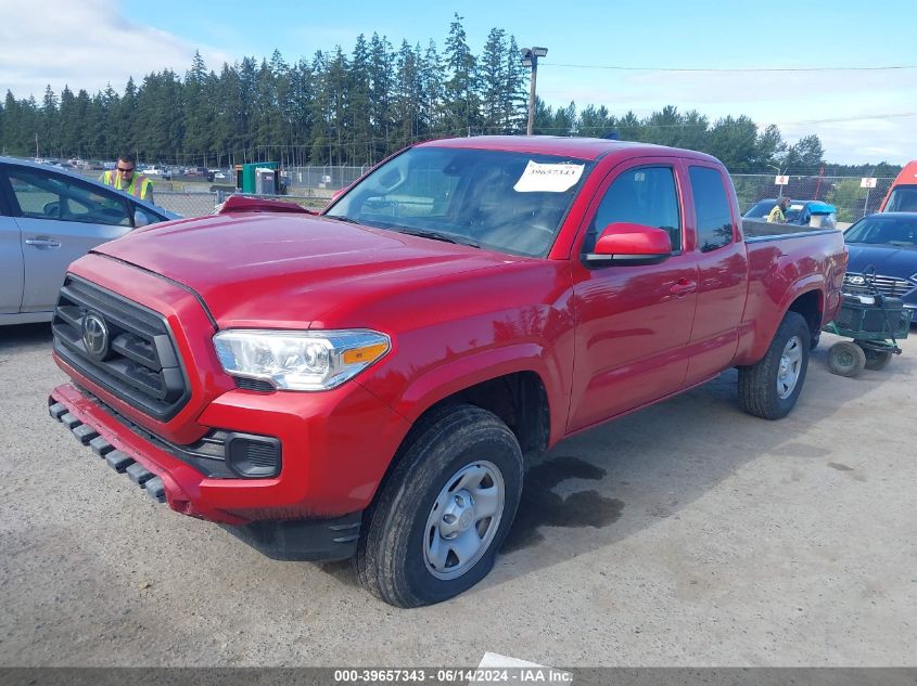 2023 Toyota Tacoma Sr VIN: 3TYSX5EN4PT017501 Lot: 39657343