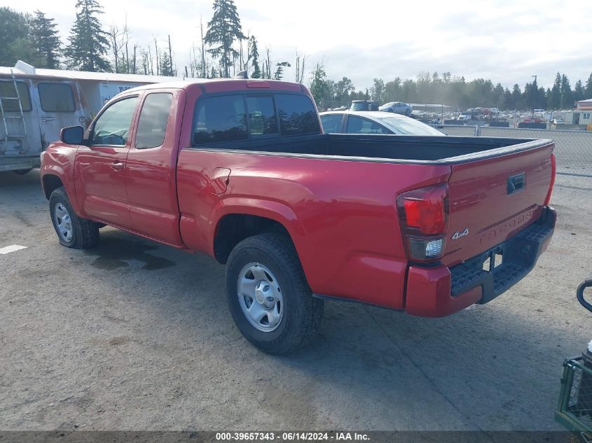 2023 Toyota Tacoma Sr VIN: 3TYSX5EN4PT017501 Lot: 39657343