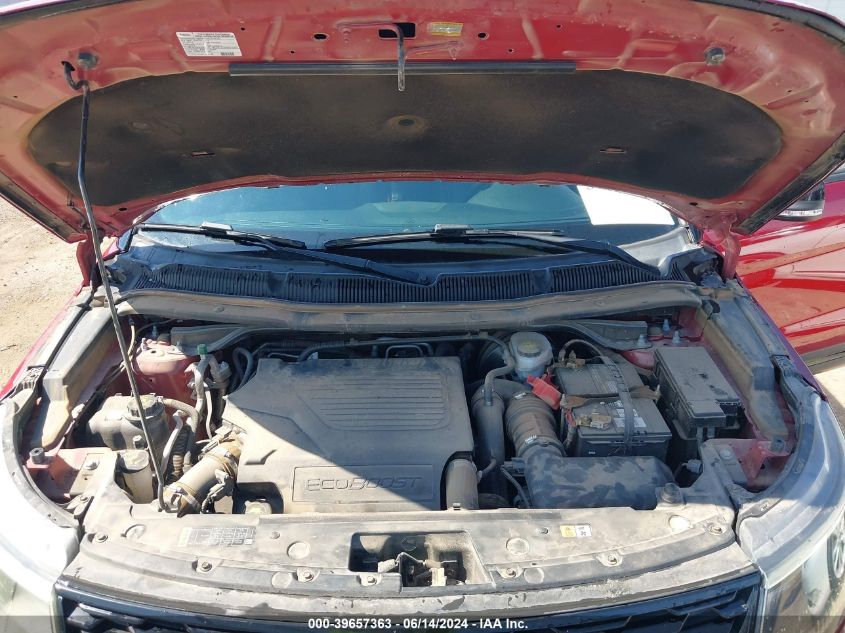 2018 Ford Explorer Sport VIN: 1FM5K8GT5JGB44100 Lot: 39657363