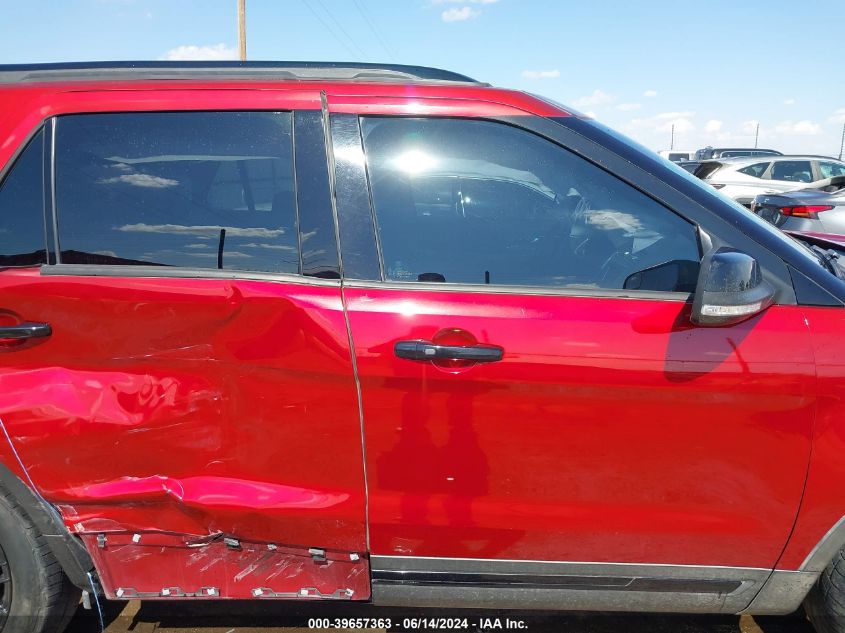 2018 Ford Explorer Sport VIN: 1FM5K8GT5JGB44100 Lot: 39657363