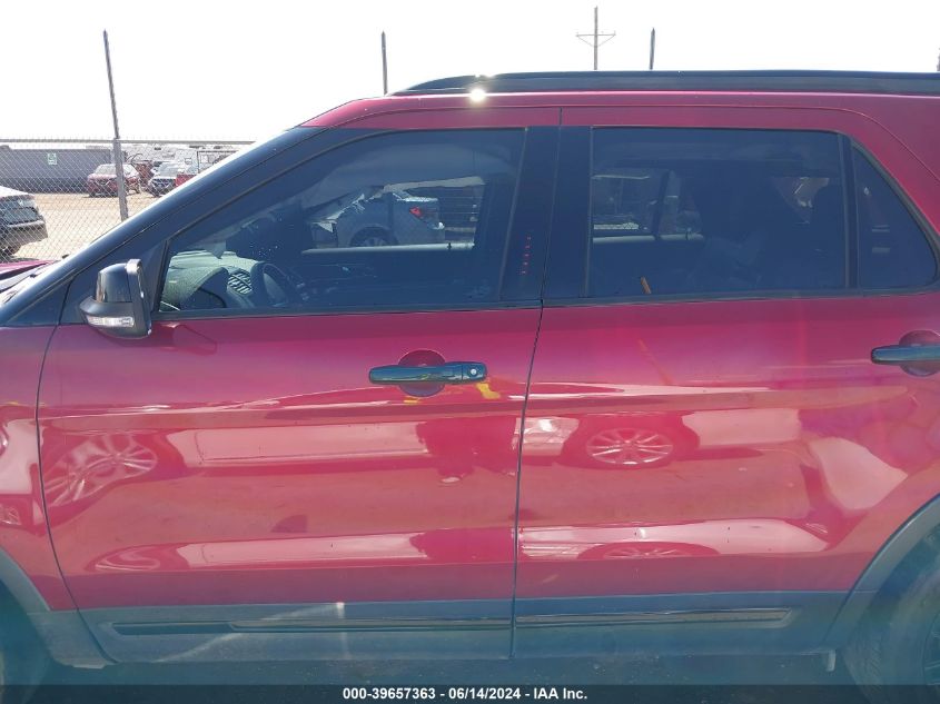 2018 Ford Explorer Sport VIN: 1FM5K8GT5JGB44100 Lot: 39657363