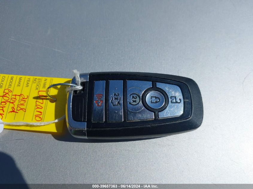 2018 Ford Explorer Sport VIN: 1FM5K8GT5JGB44100 Lot: 39657363