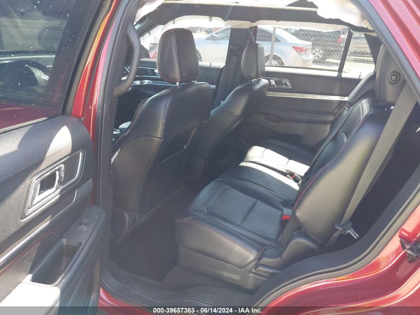 2018 Ford Explorer Sport VIN: 1FM5K8GT5JGB44100 Lot: 39657363