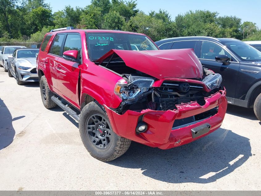 2023 Toyota 4Runner Sr5 Premium VIN: JTEFU5JR6P5292030 Lot: 39657377