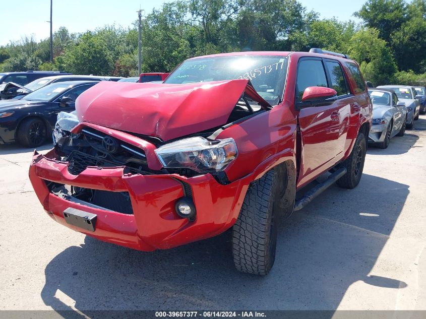 2023 Toyota 4Runner Sr5 Premium VIN: JTEFU5JR6P5292030 Lot: 39657377