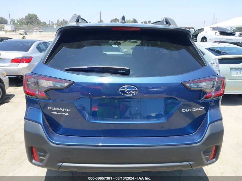 2022 Subaru Outback Premium VIN: 4S4BTACCXN3205290 Lot: 39657381