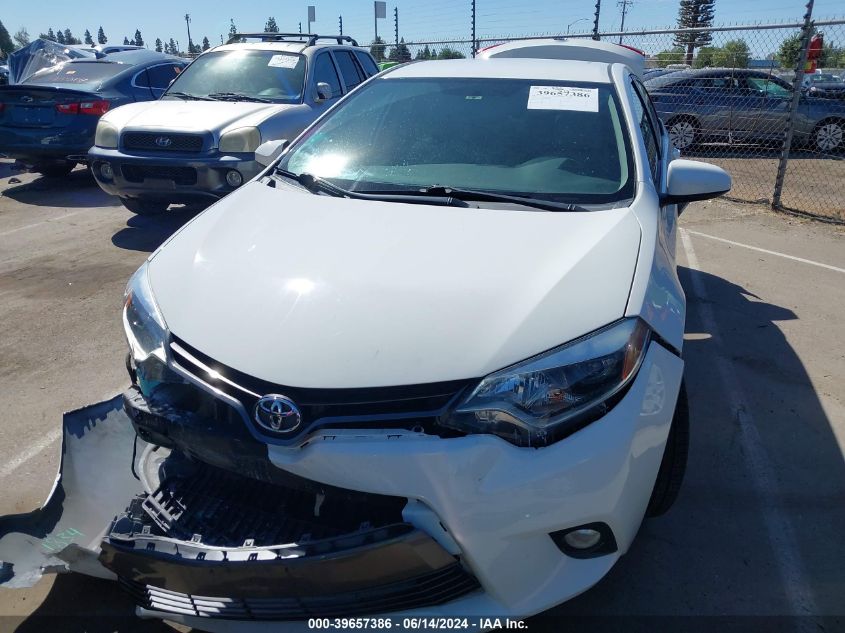 2015 Toyota Corolla Le Plus VIN: 5YFBURHE0FP278669 Lot: 39657386