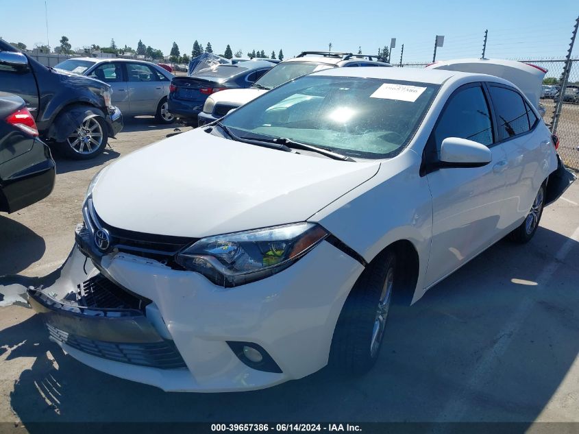 2015 Toyota Corolla Le Plus VIN: 5YFBURHE0FP278669 Lot: 39657386