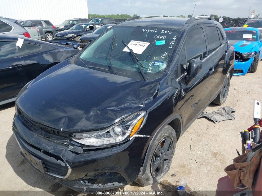 2020 Chevrolet Trax Fwd Lt VIN: KL7CJLSB4LB013253 Lot: 39657391