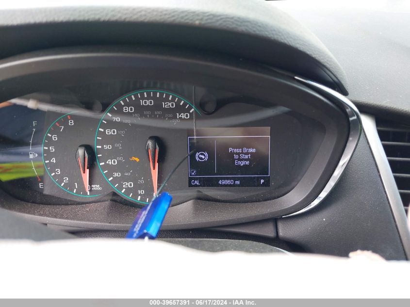 2020 Chevrolet Trax Fwd Lt VIN: KL7CJLSB4LB013253 Lot: 39657391