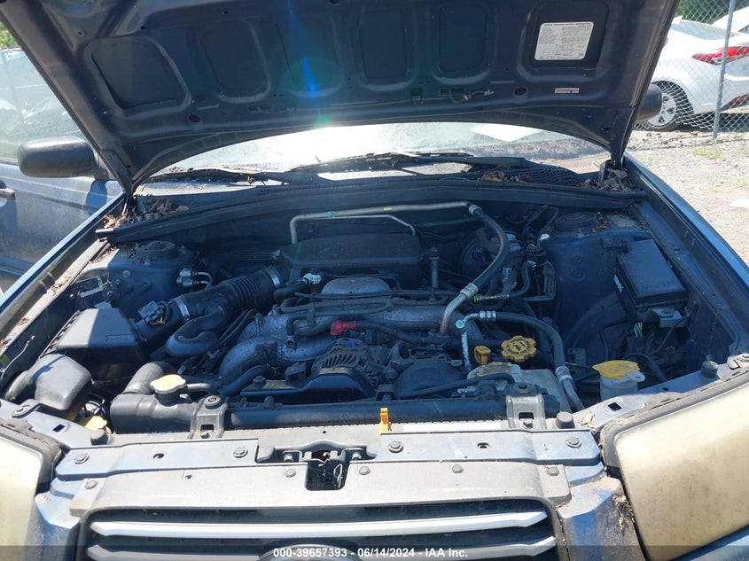 2007 Subaru Forester 2.5X VIN: JF1SG63687H709915 Lot: 39657393