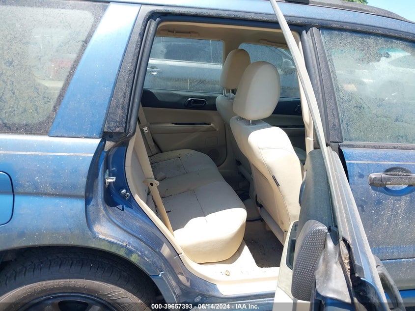 2007 Subaru Forester 2.5X VIN: JF1SG63687H709915 Lot: 39657393