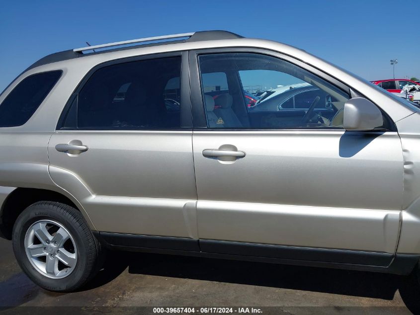 2009 Kia Sportage Ex V6 VIN: KNDJF723597615134 Lot: 39657404