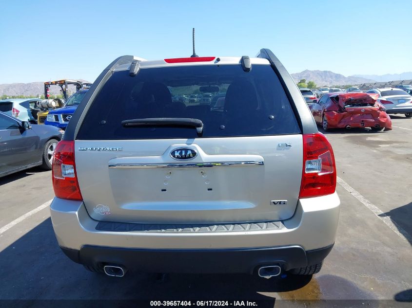 2009 Kia Sportage Ex V6 VIN: KNDJF723597615134 Lot: 39657404