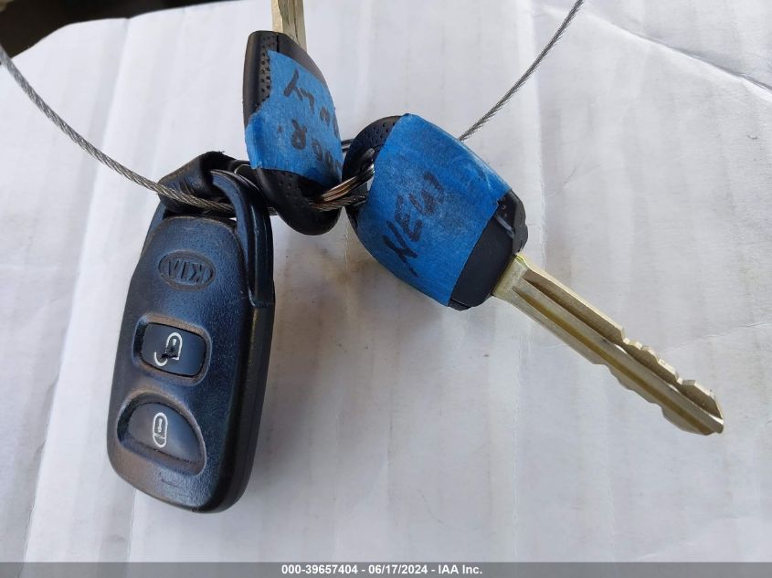 2009 Kia Sportage Ex V6 VIN: KNDJF723597615134 Lot: 39657404