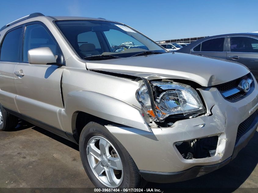 2009 Kia Sportage Ex V6 VIN: KNDJF723597615134 Lot: 39657404