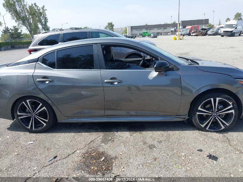 2021 Nissan Sentra Sr Xtronic Cvt VIN: 3N1AB8DV6MY289032 Lot: 39657406