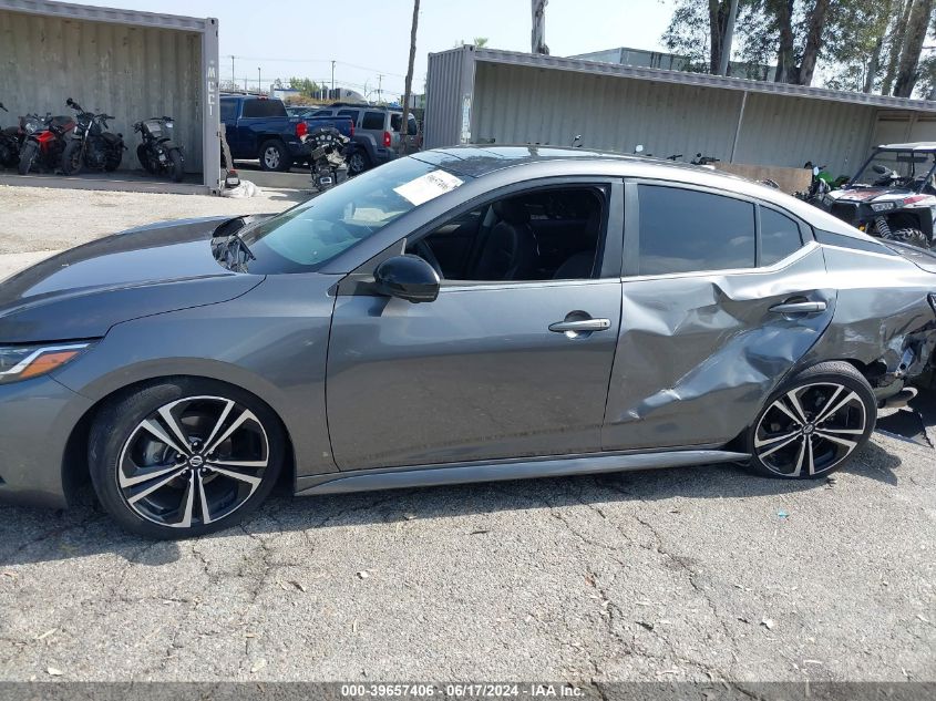 2021 Nissan Sentra Sr Xtronic Cvt VIN: 3N1AB8DV6MY289032 Lot: 39657406