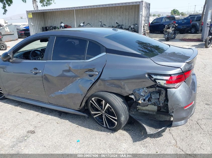2021 Nissan Sentra Sr Xtronic Cvt VIN: 3N1AB8DV6MY289032 Lot: 39657406