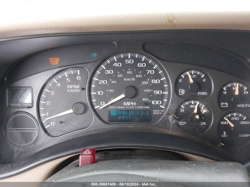 2002 Chevrolet Suburban 1500 Z71 VIN: 3GNFK16Z32G291471 Lot: 39657408