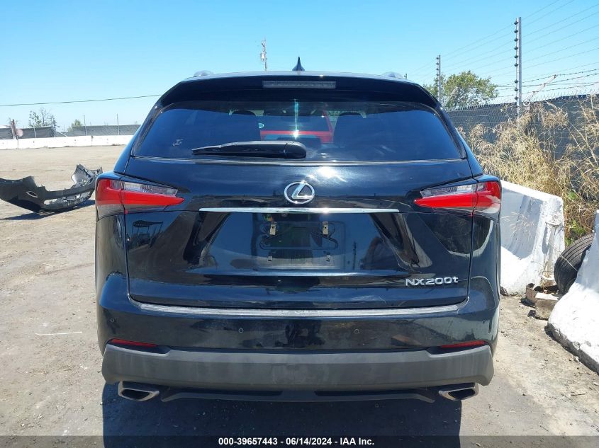 2015 Lexus Nx 200T VIN: JTJYARBZ9F2021696 Lot: 39657443