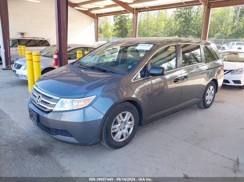 2013 Honda Odyssey Lx VIN: 5FNRL5H20DB064158 Lot: 39657445