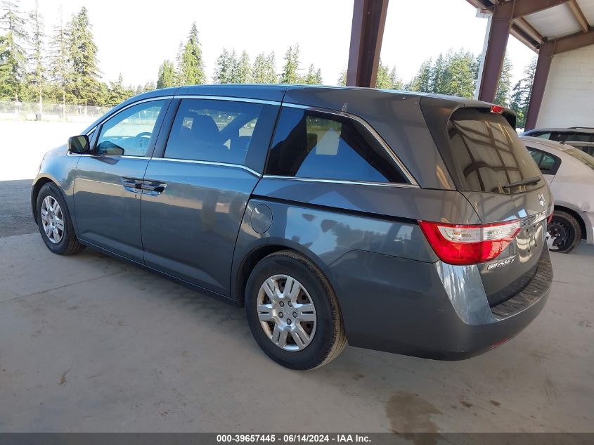 2013 Honda Odyssey Lx VIN: 5FNRL5H20DB064158 Lot: 39657445